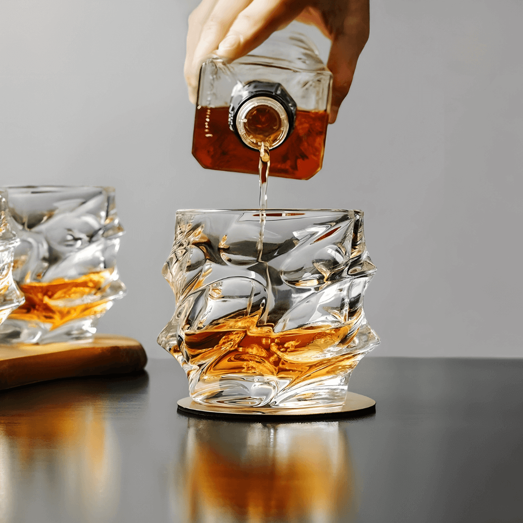 Storm Japanese Crystal Glass Set